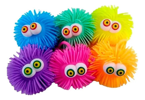 Yo Yo Squishy Monstruo Apretable Estirable Antiestrés Luz X1 0