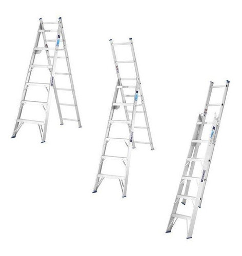 Escalera Convertible 13 Escalones Toolcraft -ynter 0
