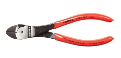 Alicate Corte Diagonal Heavy Duty 160mm  Knipex 0