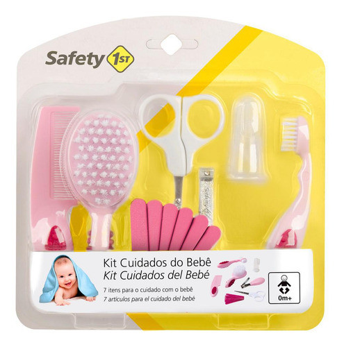 Kit Primeiros Cuidados De Seu Bebê Rosa - Safety 1st 0