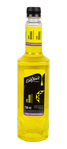Xarope Para Drinks Davinci -  Banana 0
