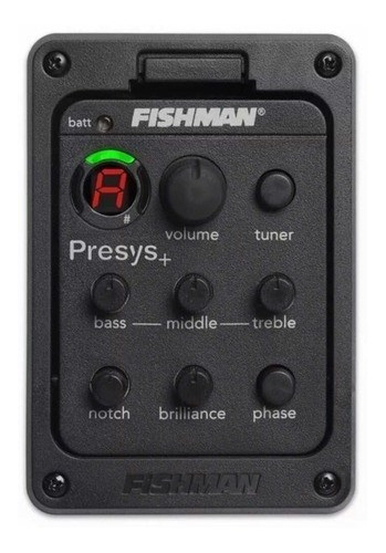 Sistema Pre-amplificador Fishman Presys + 201 0