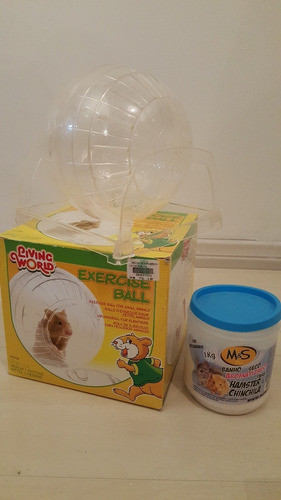 Bola De Exercício Para Pequenos Animais 0