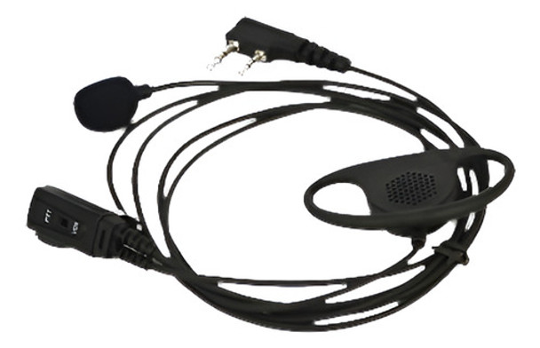 D-forma Auricular/audífono Boom Micrófono Vox/ptt Radio Baof 0