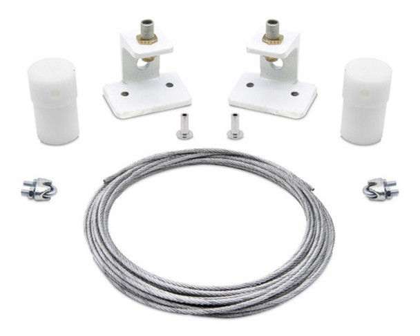 Kit Fijación Tensor Toldo Cortina De Enrollar Cable Acero 0 Kit Fijación Tensor Toldo Cortina De Enrollar Cable Acero 0