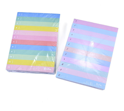 Block Lista De Tareas A6 Color Pastel - Goldin Papelería 0