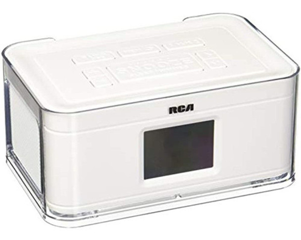 Radio Reloj Despertador Dual Rca Con Envolturas Multicolores 0