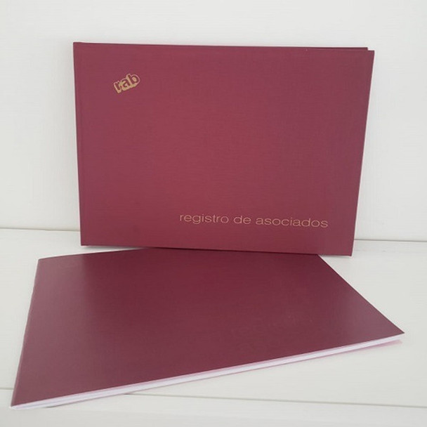 Libro Registro Asociados Rab 50 Folios Tapa Dura 0