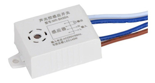 Modulo Sensor Sonido Interruptor Luz Voz 220 V 0