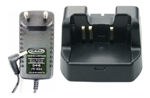 Fonte E Base Do Carregador Radio Vertex Vx 231 0