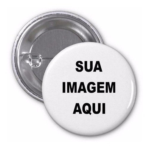 Button Alfinete (100 Unidades) 38mm 0