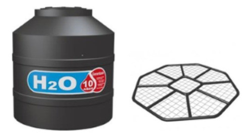 Combo Tanque Bicapa 400 Lts + Base Chica 0