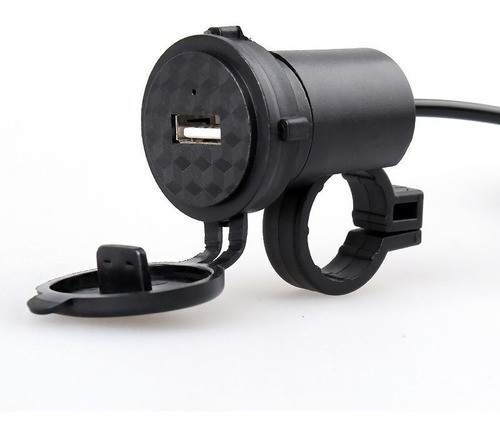 Toma Cargador Usb 12v Moto Led Bitemarket 0