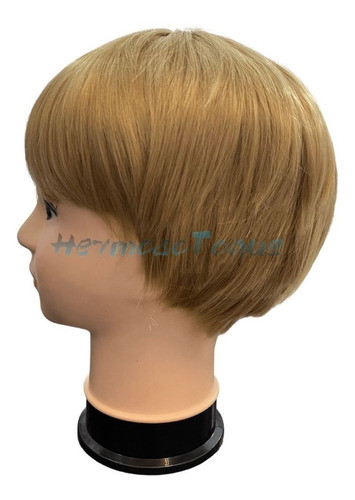 Peluca De Cabello Rubia, Hermoso Toque 0