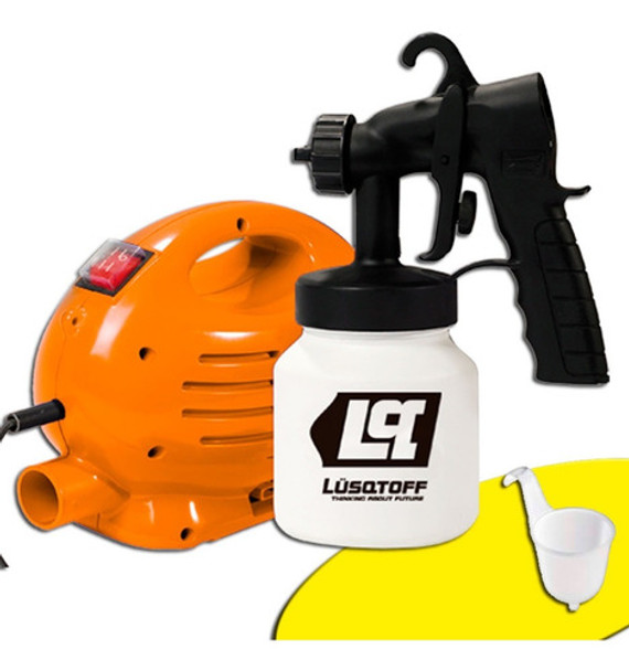 Equipo Pistola Maquina Para Pintar Lusqtoff 650w Electrico 0