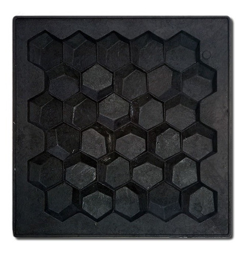 Molde Para Placa Anti Humedad Yeso 3d Modelo Prisma 0