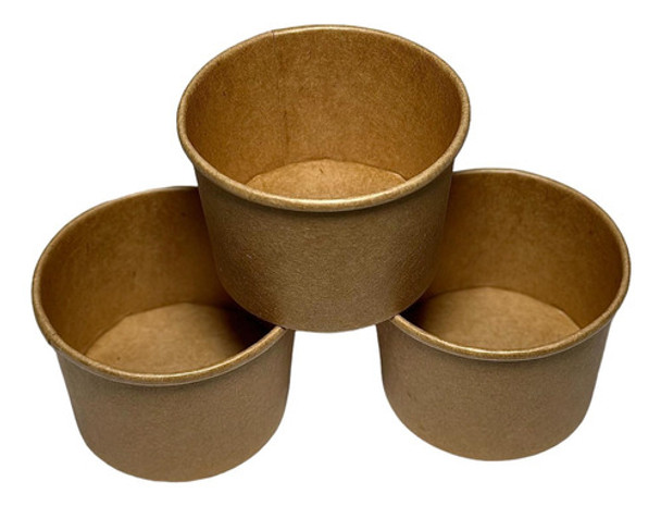 Bowl Polipapel Color Kraft 120ml 4oz (packx500) 0