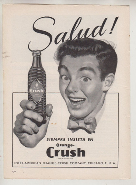 3 Hojas Publicidad Vintage De Naranja Orange Crush Años 40 0 3 Hojas Publicidad Vintage De Naranja Orange Crush Años 40 0