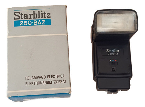 Starblitz Flash 250-BAZ with Manual and Connector Cable
