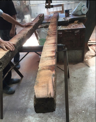 Durmiente Afe Cortado Al Medio 12,5 Cms  X 4 Cms  X 2.50 Mts 0