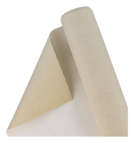 Rollo De Lienzo De Algodón Triple, 91cm X 549m, Para Pintura 0