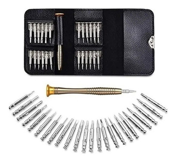 Set De Destornilladores Juego 24 Piezas Puntas Phillips Kit 0