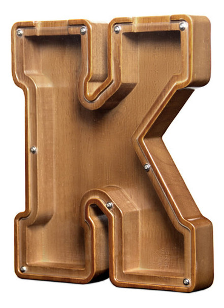 Aorcmitn Alcancia Grande De Madera Personalizada Para Ninos, 0