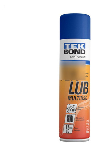 Óleo Desengripante Teklub Multiuso Spray 300ml Tekbond 0