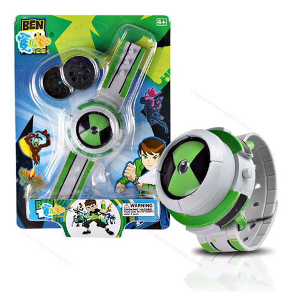 Relógio De Projeção Ben 10 Omnitrix Brinquedo Infantil Glow 0