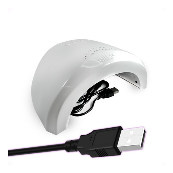 Lampara Uv Led  Secador Uñas Profesional En Gel Premium 48w 0