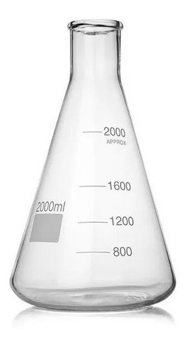 Erlenmeyer De Vidro 500 Ml + Becker De Vidro 500 Ml 0