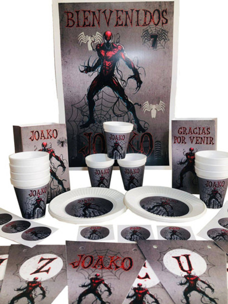 Cotillón Infantil Personalizado X 20 Carnage 0