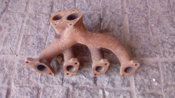 Antiguo Múltiple Escape Ford A Chevrolet 4 0