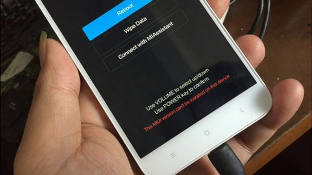 Solucion Xiaomi Fastboot - Recovery This Miui Version Cant 0