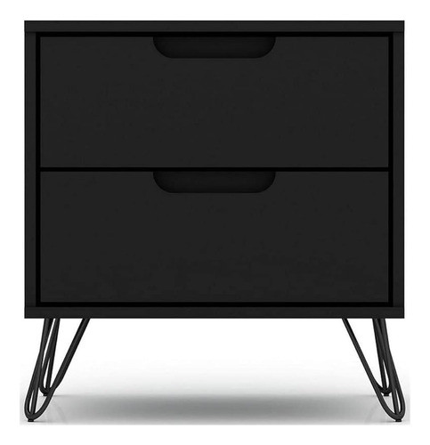 Manhattan Comfort Rockefeller Mid-century Modern 2 Drawer Be 0