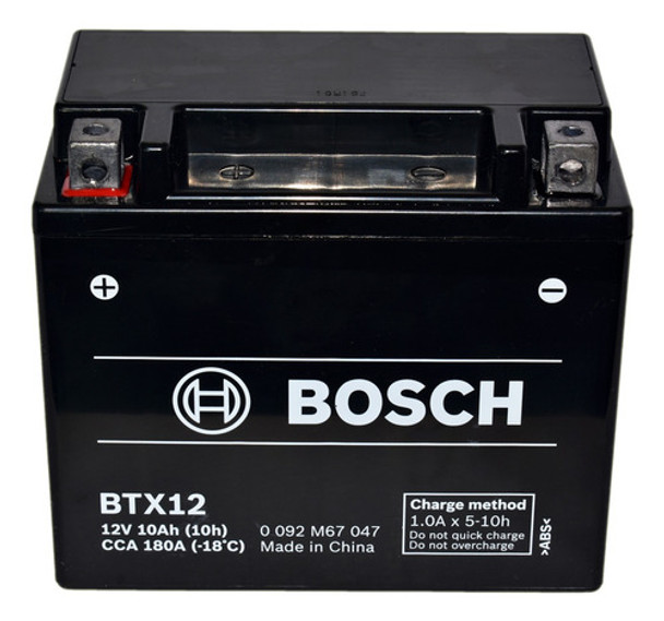 Batería De Moto Gel Bosch Kawasaki Zx600  Ytx12 0 Batería De Moto Gel Bosch Kawasaki Zx600  Ytx12 0