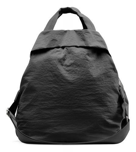 Bolso De Gimnasio Negro Pequeño Nylon Resistente Al Agua 0