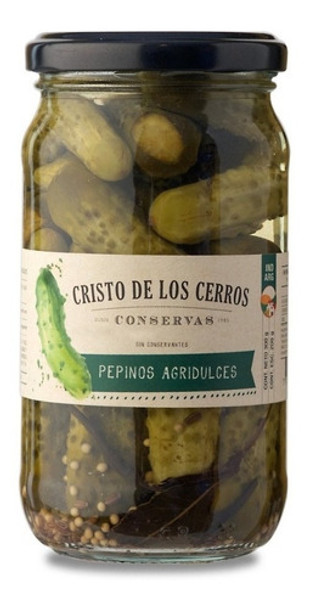 Pepinos Agridulces 310/200 Cristo 0 Pepinos Agridulces 310/200 Cristo 0