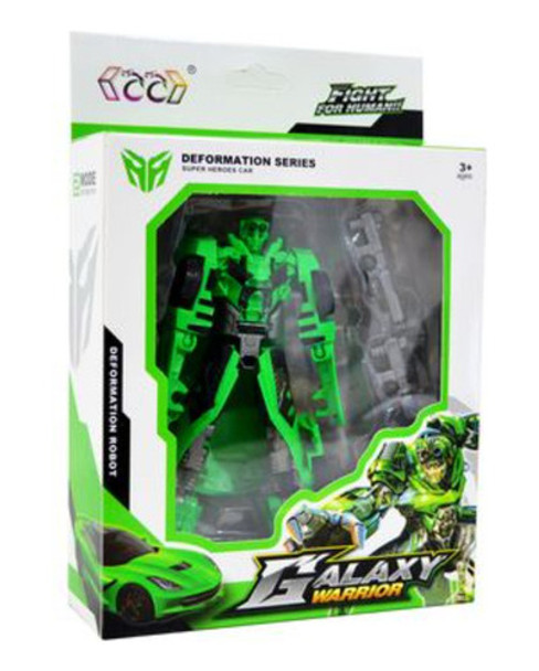 Robot Transformer Auto En Caja 18x26x6cm - 52303 0