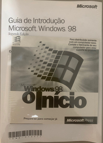 Cd De Instalação Windows 98 - Original - Lacrado- 0
