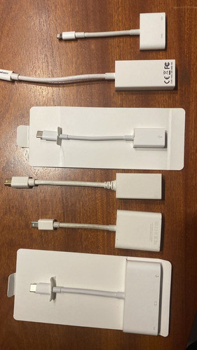 7 Cables Adaptadores iPhone Para Entradas/ Salidas Varios 0