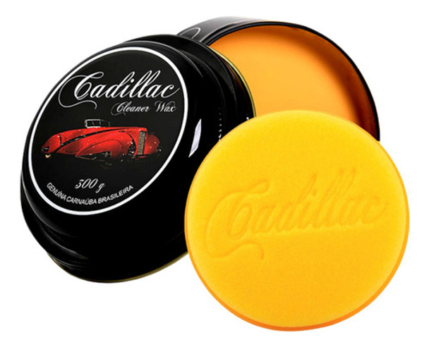Cera De Carnaúba Automotiva Cadillac Cleaner Wax 300g 0