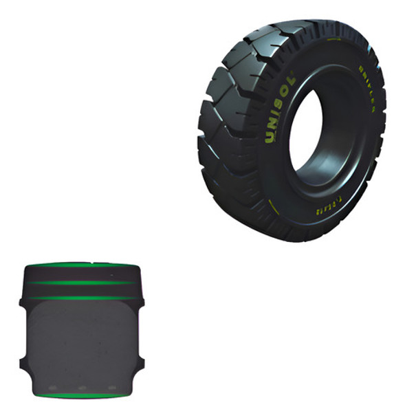 Pneu Uniflex 16.6x8/4,33 0