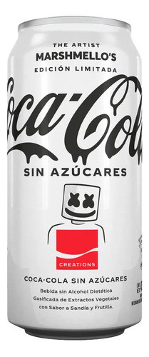 Lata Coca-cola Marshmello Edición Limitada Nueva 0