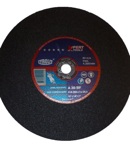 Disco De Corte Tyrolit Xpert 350x3  X Unidad 0