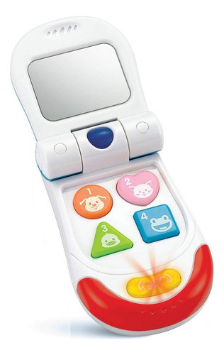 Nuevo Juego Juguete Para Bebe Telefono Celular Didactico 0