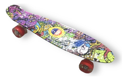 Patineta Graffiti Estampada 0