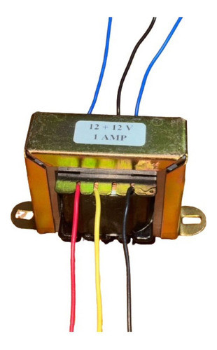 Transformador 12+12 V 1 Amp 0