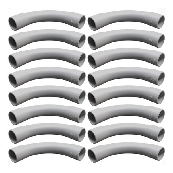 Curva Para Tubo Rígido Pvc 20mm Genrod X50 0