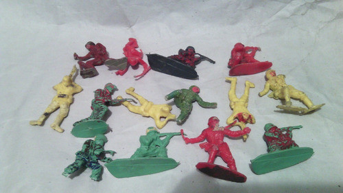 Lote 8 Soldaditos Soldados Lote 0